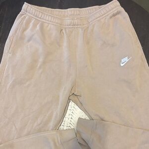 Nike Women Beige Sweatpants